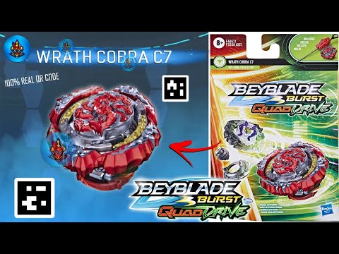 NEW QR CODE WRATH COBRA C7 + ALL COBRA QR CODES BEYBLADE BURST ...