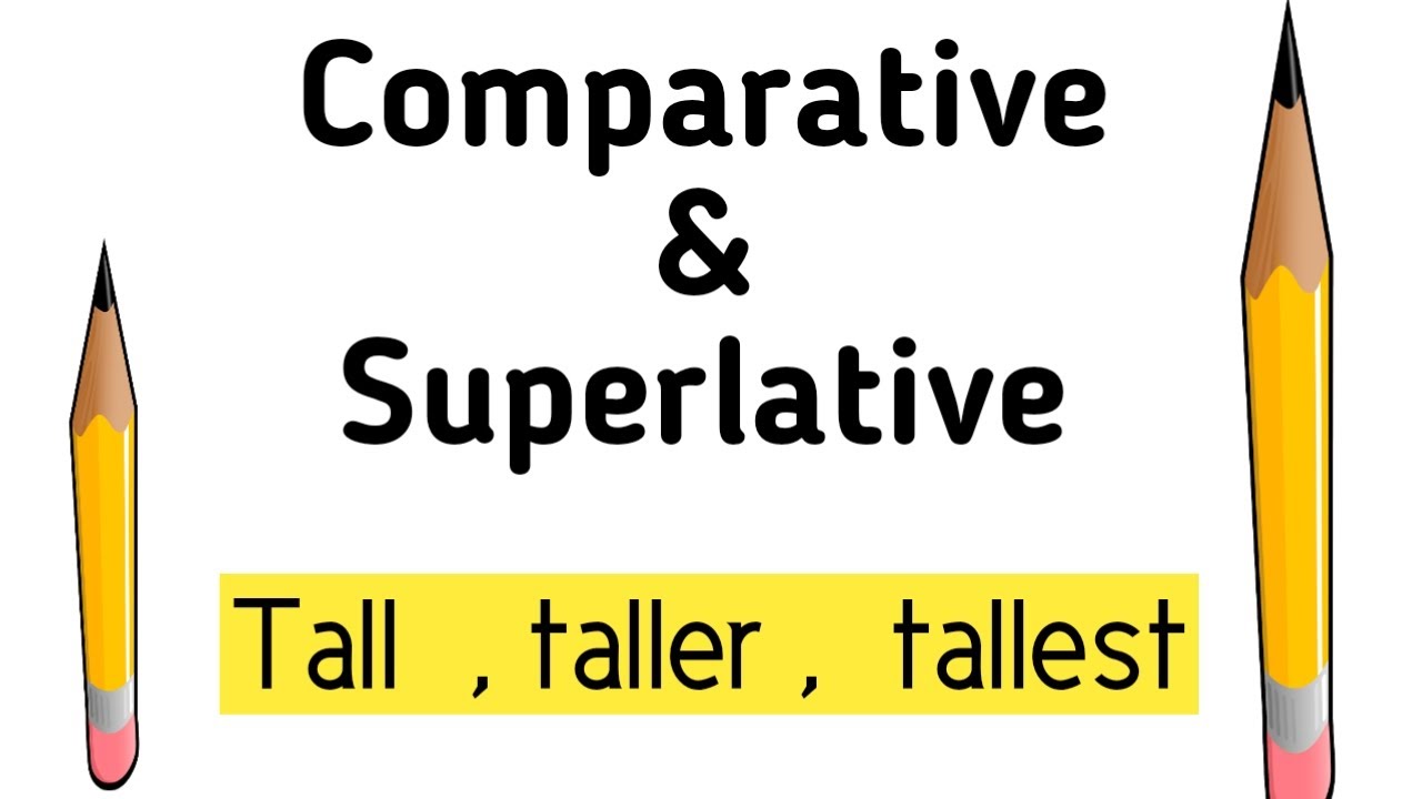 Comparative and superlative degrees | Basic English grammar | Sunshine ...