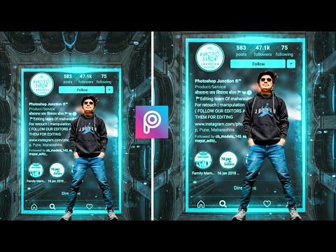 Instagram Profile photo editing in picsart | Instagram background photo  editing 2022 - YouTube