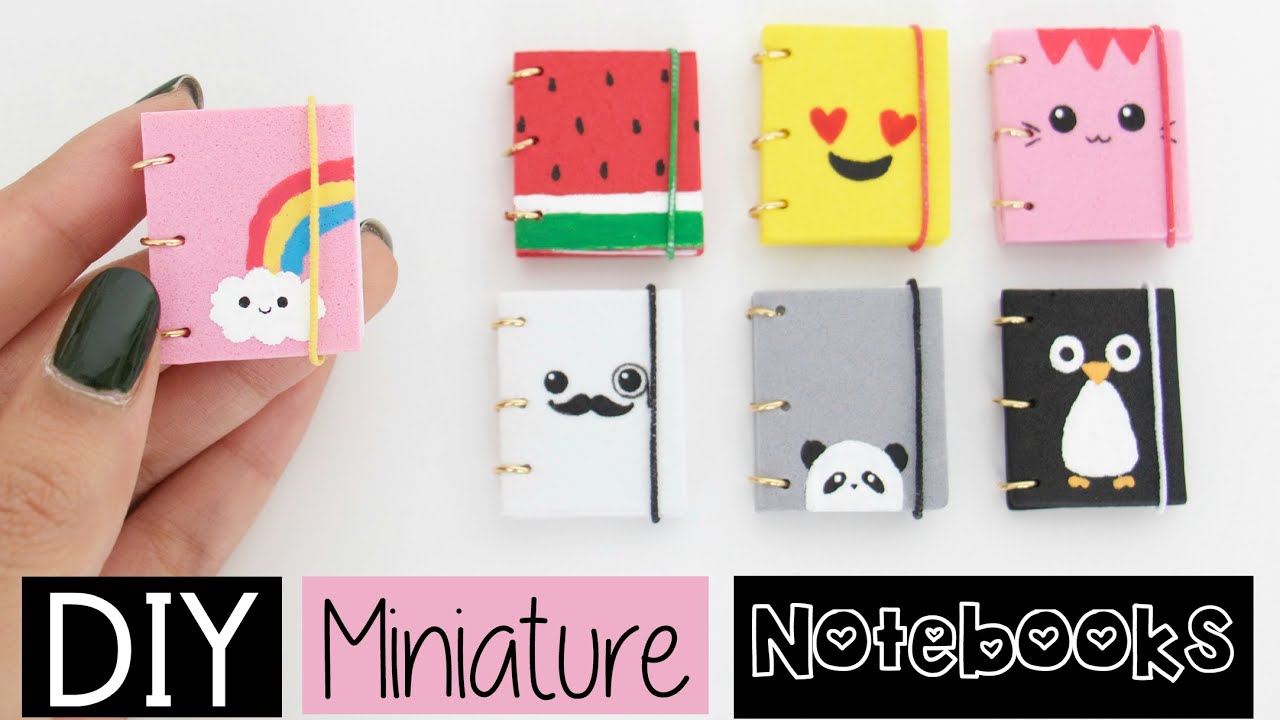 Cute Diy Notebooks