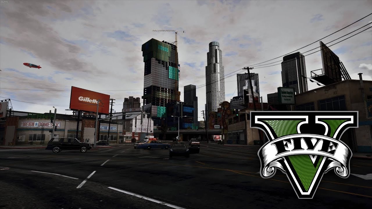 GTA V [Redux with custom reshade preset] - YouTube