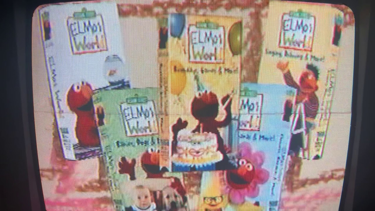 Elmo's World VHS Lot