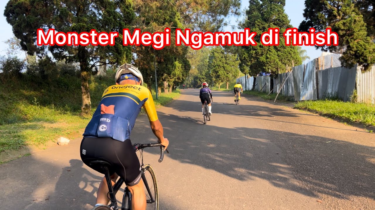 Monster Megi Ngamuk di 100m to Finish - YouTube