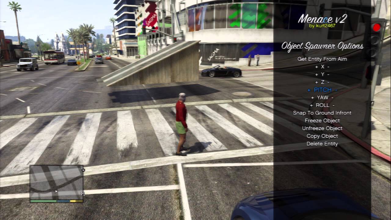 GTA V Menace Mod Menu - YouTube