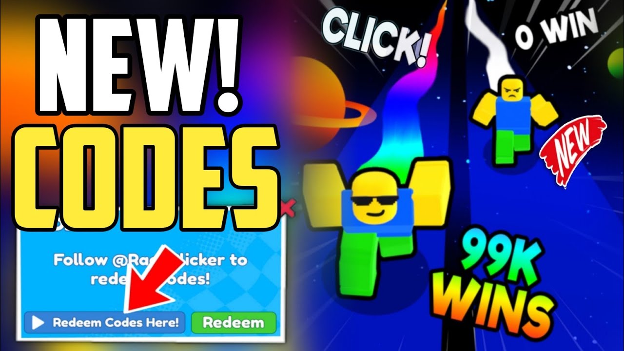 *NEW* RACE CLICKER CODES 2023 !! RACE CLICKER ROBLOX CODES! - YouTube