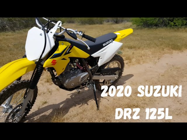 My New Suzuki Dr-Z125L - Youtube