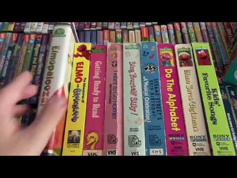 My Sesame Street VHS Collection - YouTube