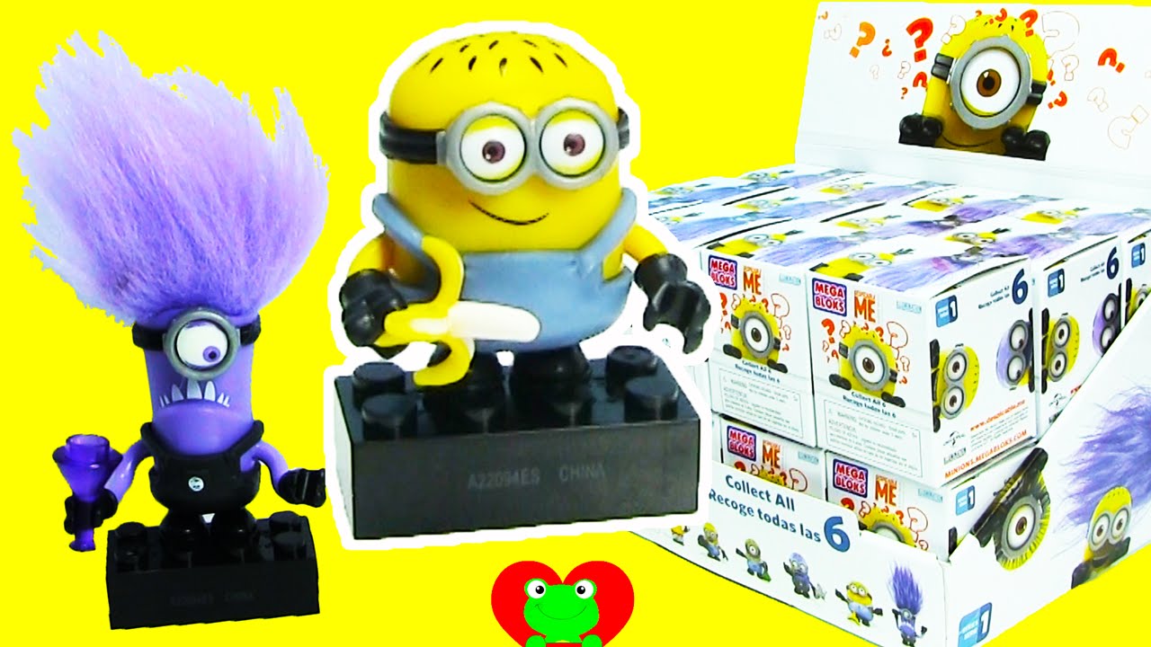 Despicable Me Minions Mega Bloks Micro Action Figures - MaxresDefault