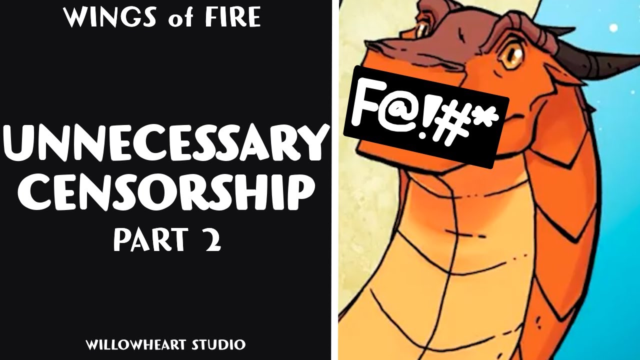 Wings of Fire Graphic Novel Dub: Unnecessary Censorship Book 2 - YouTube