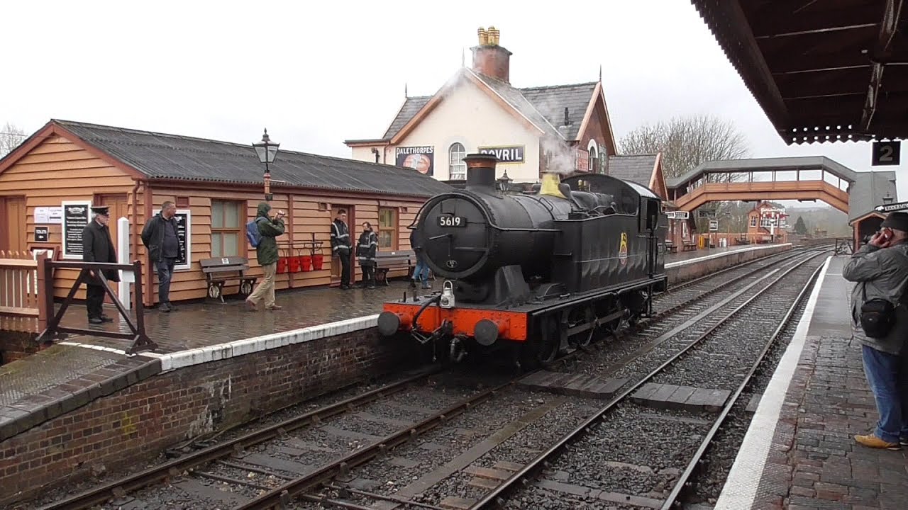 Severn Valley Railway - Spring Steam Gala 2019 - Bewdley Station - YouTube