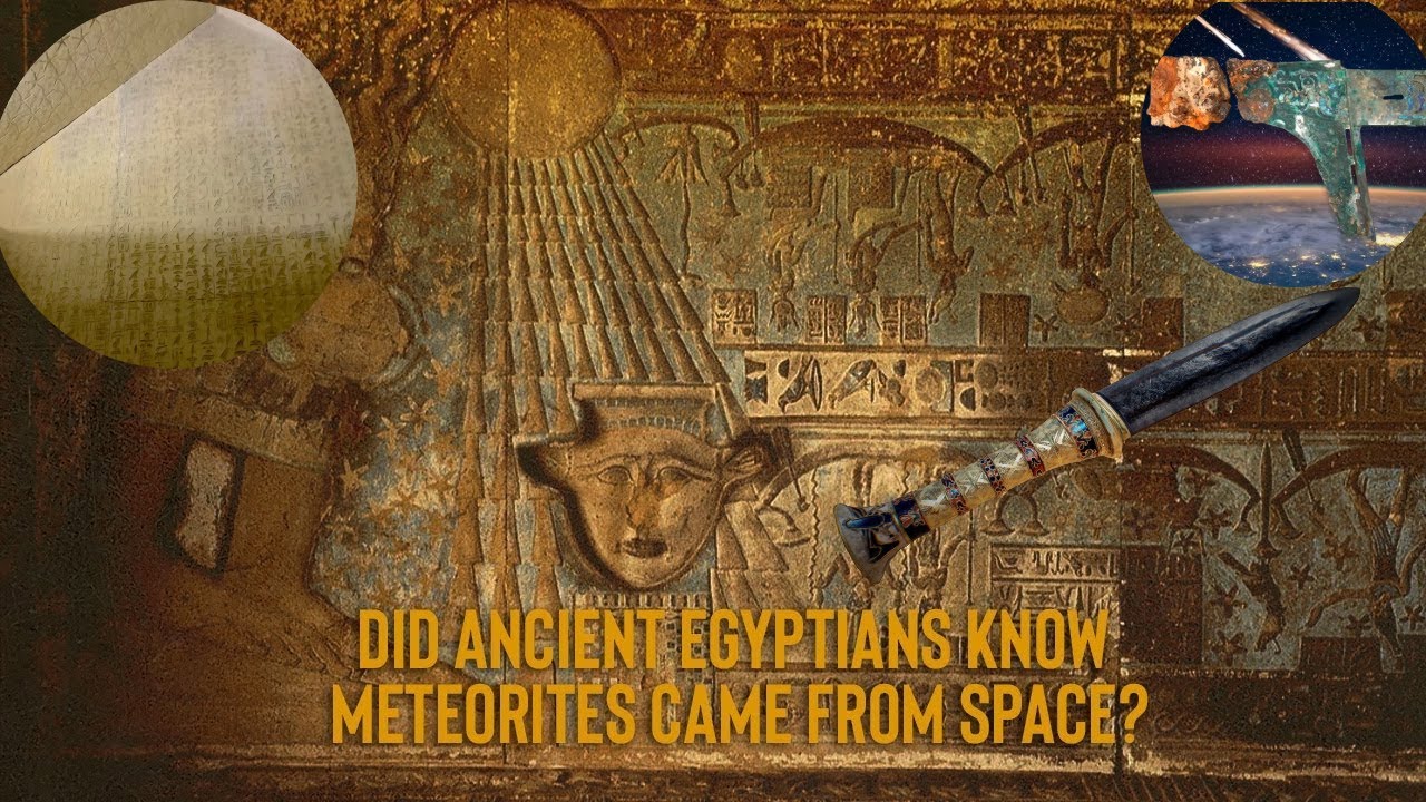 Did Ancient Egyptians Know Meteorites Came From Space? - YouTube