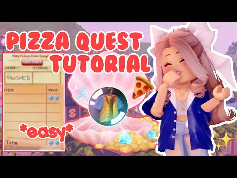 HOW TO COMPLETE ZED’S PIZZA QUEST 🍕 || Royale high tutorial - YouTube