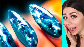 Weird NAIL ART that is on another level !