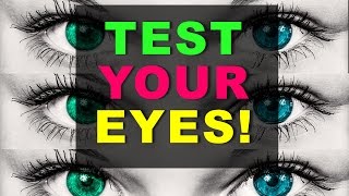 97% Fail... Test your EYES! (incl. secret message)