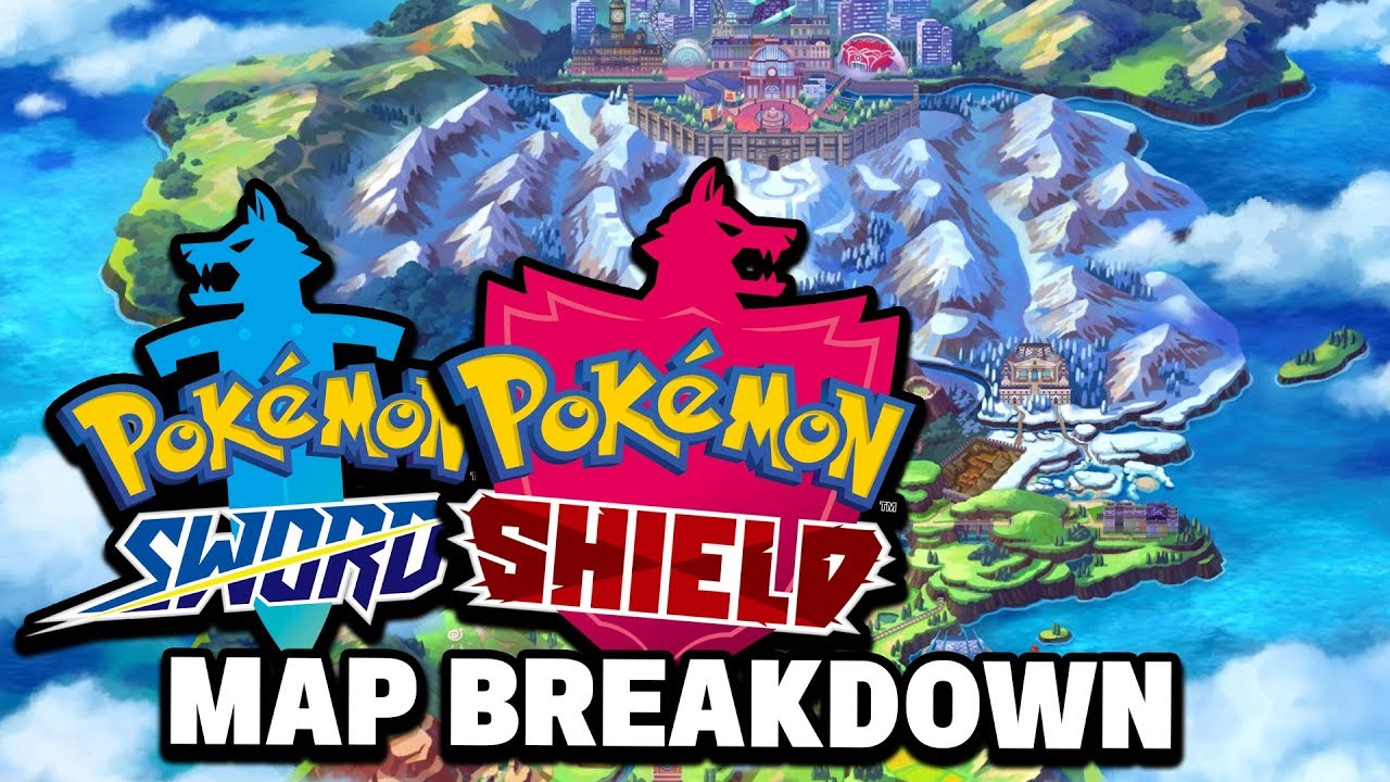 Pokemon Sword Shield Galar Region Map Breakdown All The Places Routes