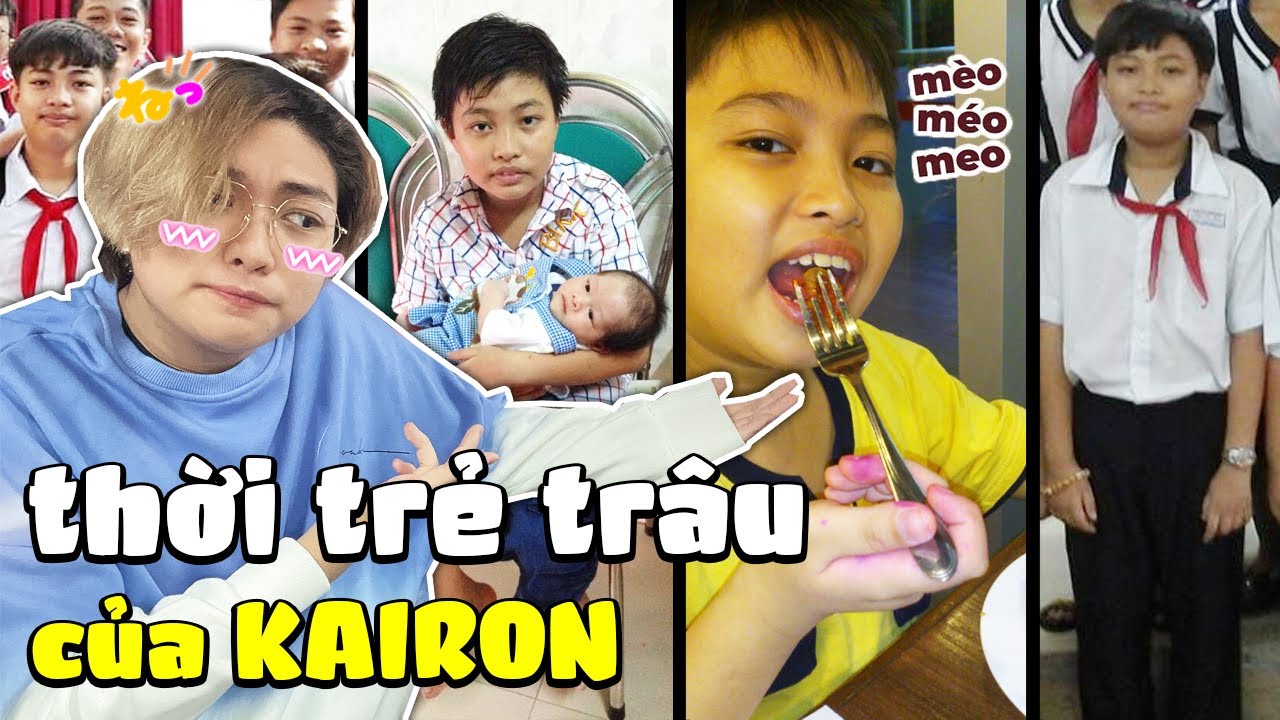 Kairon Lần Đầu Xem Lại Ảnh Thời Trẻ Trâu Của Mình - YouTube