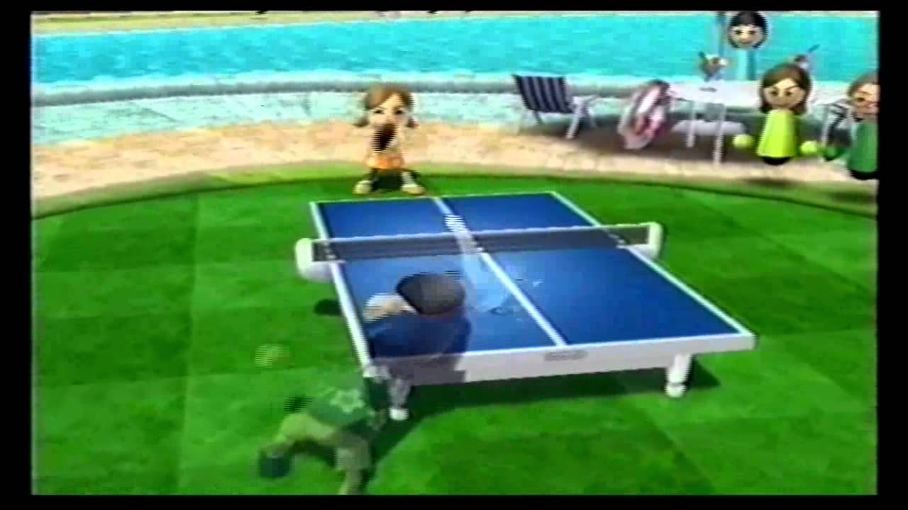 Wii Sports Resort Table Tennis Match vs. Lucia (Champion ...