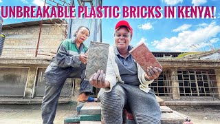 Meet The 29yr Old Genius Turning Plastic To Bricks In Kenya!