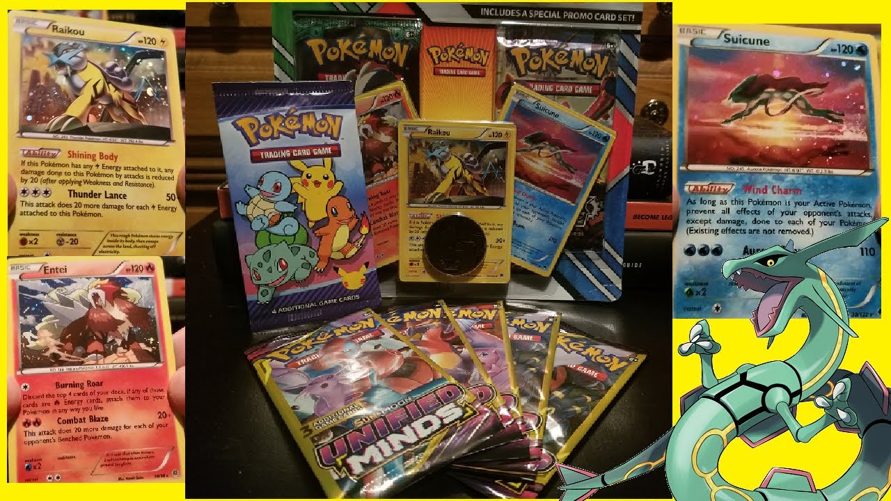 Pokémon Johto Legendary Beasts Blister + some extra packs! - Pokémon ...