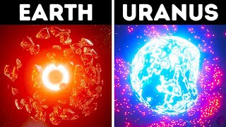 What You'd See If You Exploded Different Planets