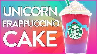 UNICORN FRAPPUCCINO CAKE ft LaurDIY - Starbucks - NERDY NUMMIES