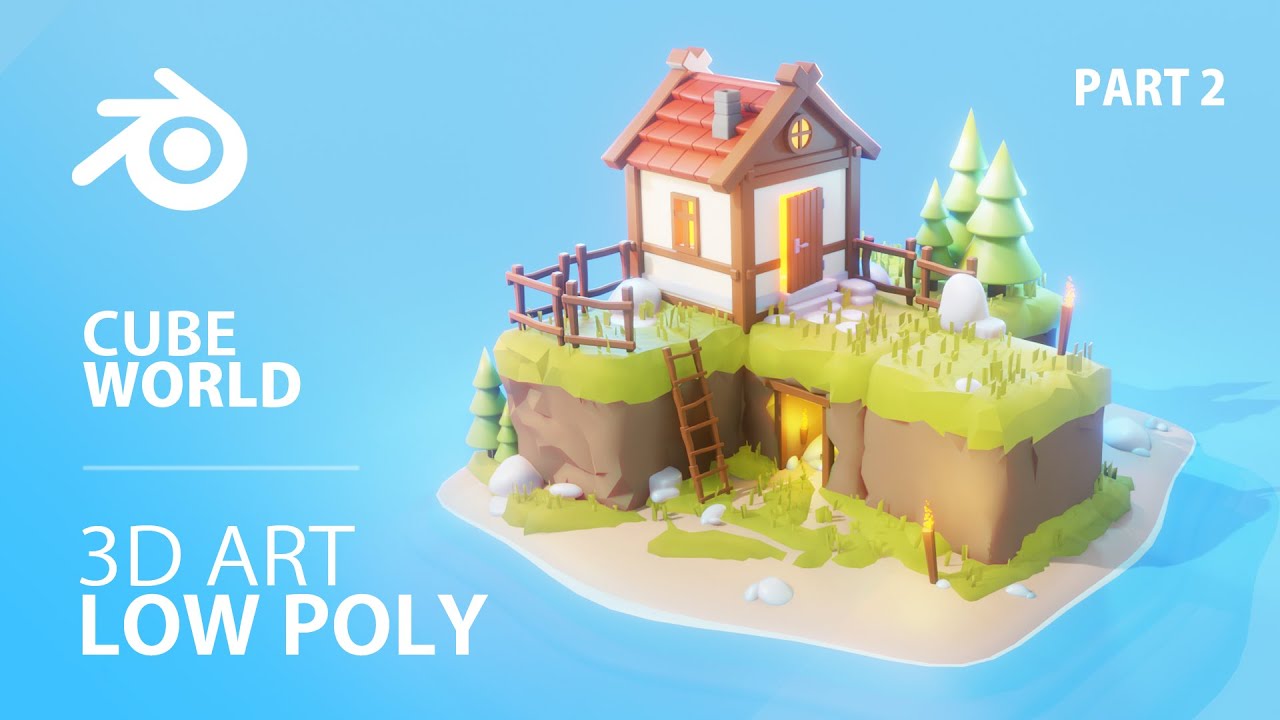 Low Poly 3D Blender: Hướng Dẫn Từ A đến Z để Tạo Mô Hình Ấn Tượng