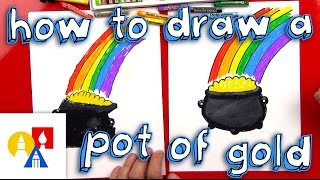 How To Draw A Pot Of Gold