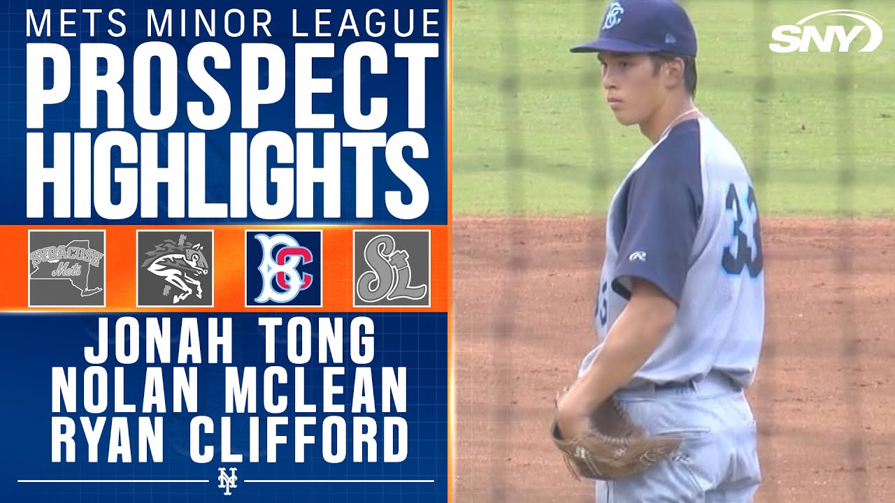 Mets pitching prospect Jonah Tong starts for Brooklyn as Nolan McLean ...