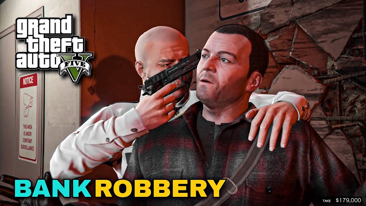 GTA V INTRO - Bank Robbery , Ludendorff nine years ago [WALKTHROUGH ...