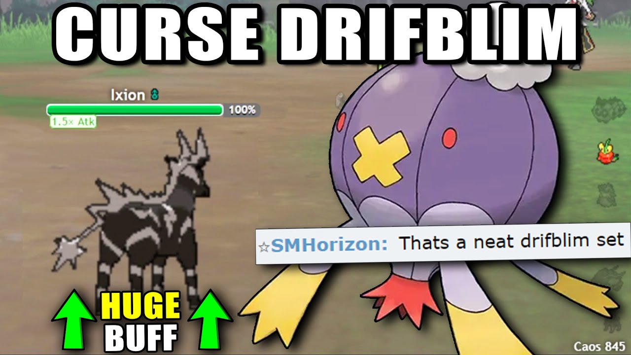 Drifblim proves that Unburden is a BROKEN ability - YouTube