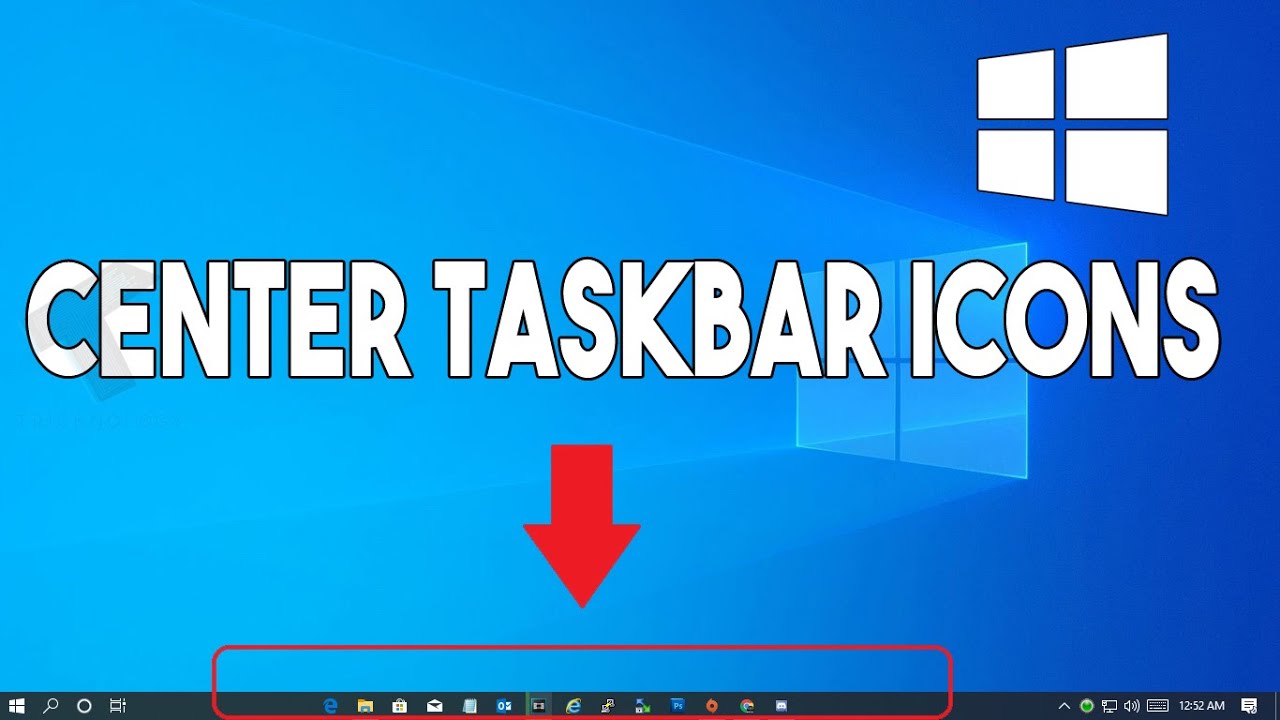 How To Center Your Windows 10 Taskbar Icons Like Windows 11 Images ...