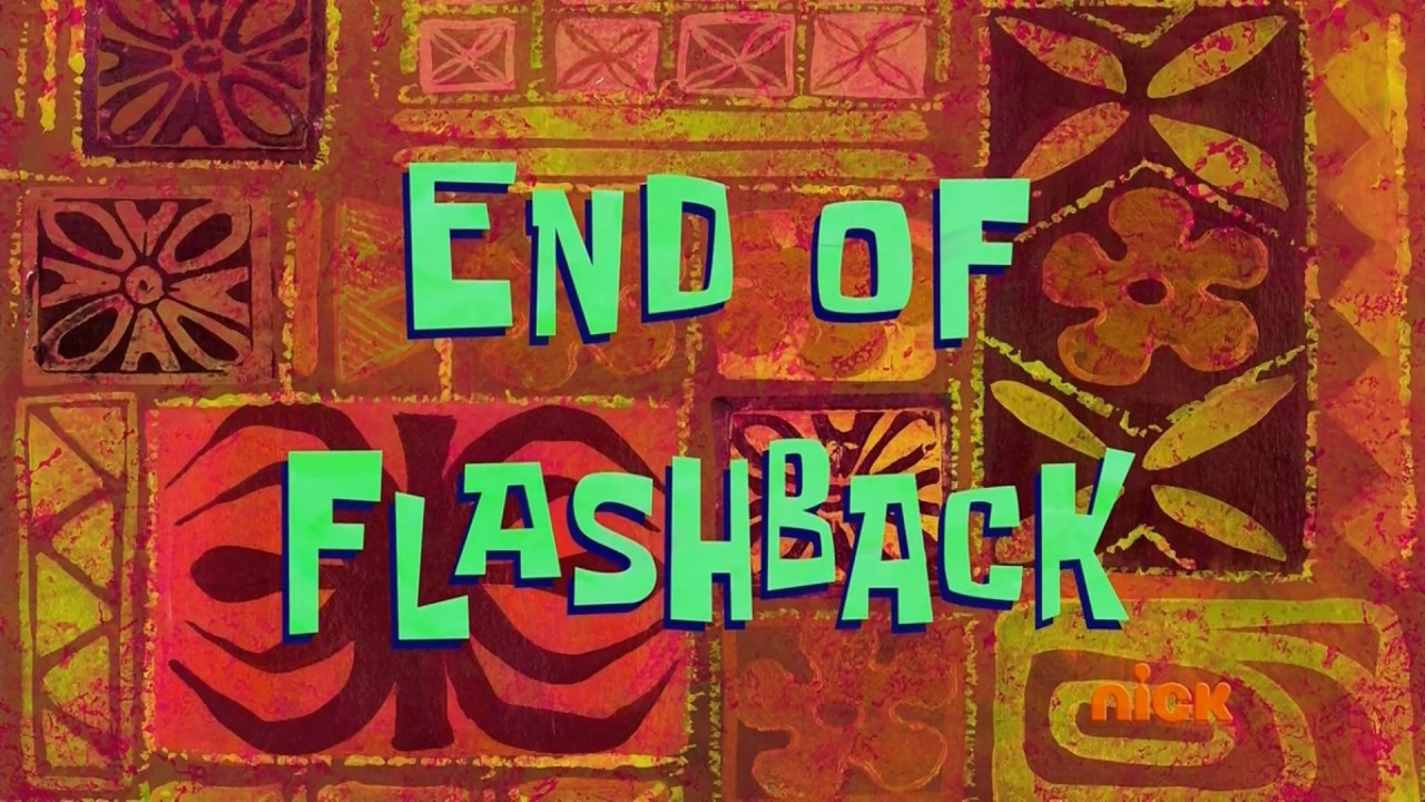 Spongebob Saying The End