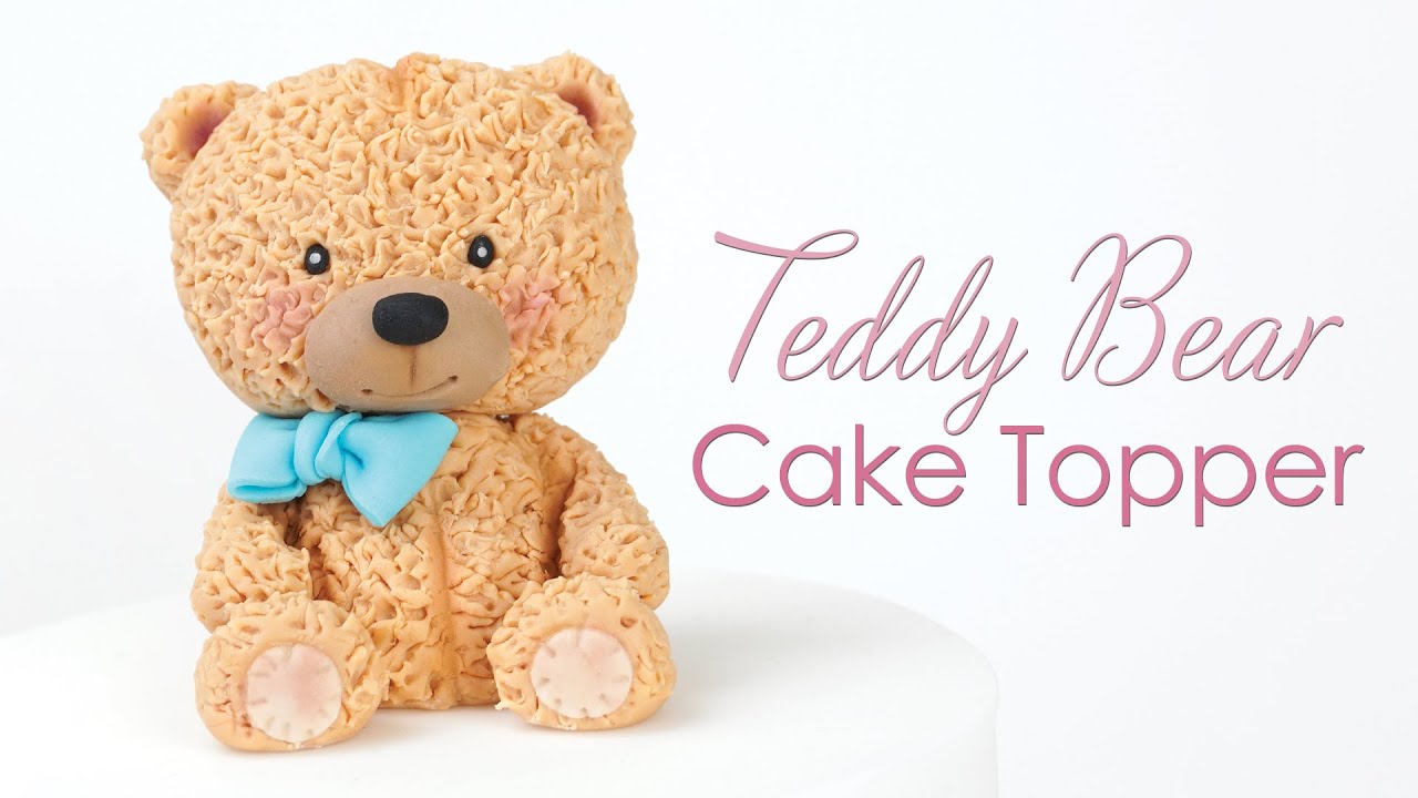 Teddy Bear Cake Topper Printable