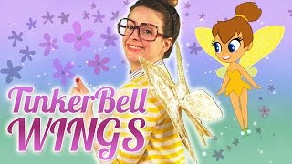 DIY Tinker Bell Fairy Wings Craft | Arts and Crafts with Crafty Carol