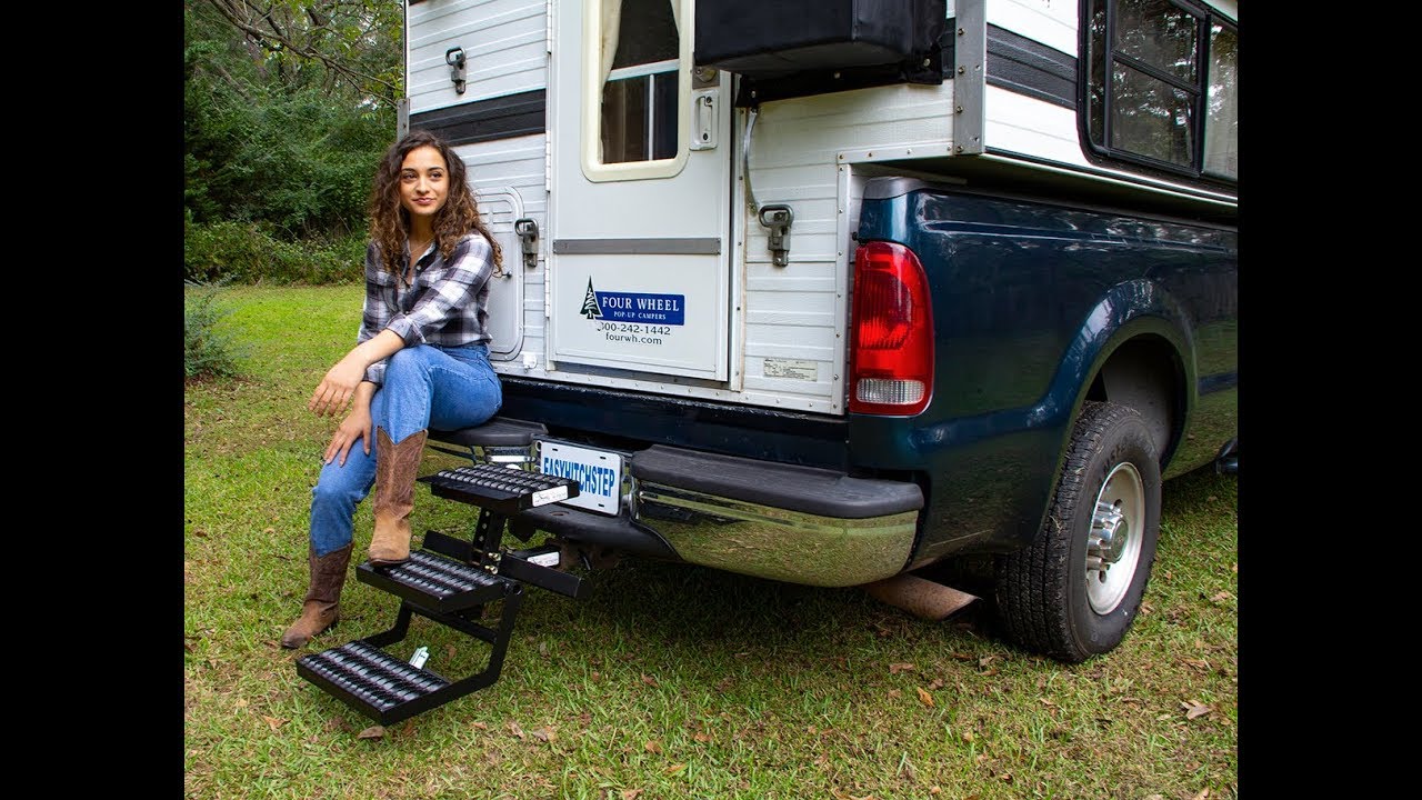 Best Truck Camper Stairs?? Torklift Smartstep With Landing, 55% OFF