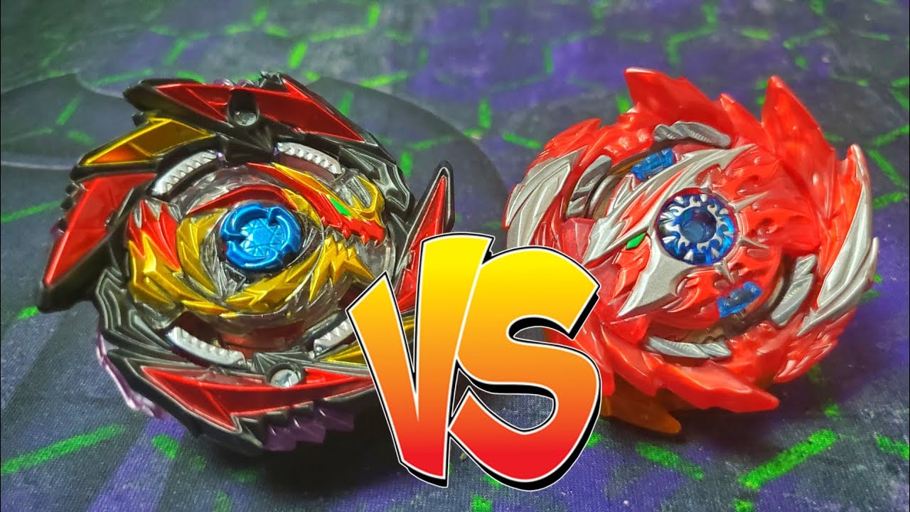 DEATH DIABOLOS VS SUPER HYPERION! BEYBLADE BURST BATTLE! - YouTube