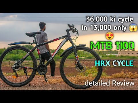 HRX MTB 1100 Review || 21 gear HRX Cycle In 13K only 😍👍Best cycle - YouTube