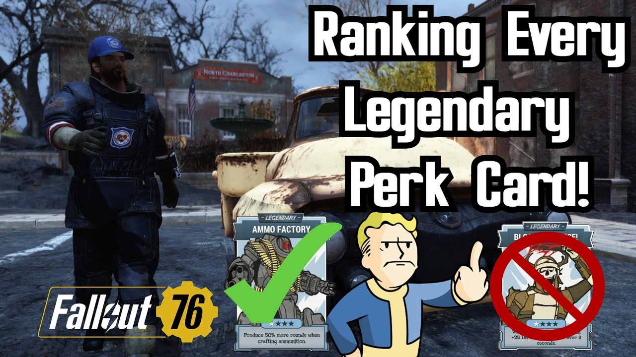 Ranking Every Legendary Perk Card! | Fallout 76 - YouTube