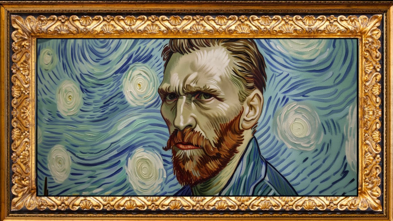 Vincent Van Gogh Oil Painting Masterpiece 🎨 4K Art Screensaver for ...