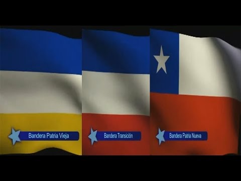 Nace la bandera Chilena 1818. - YouTube