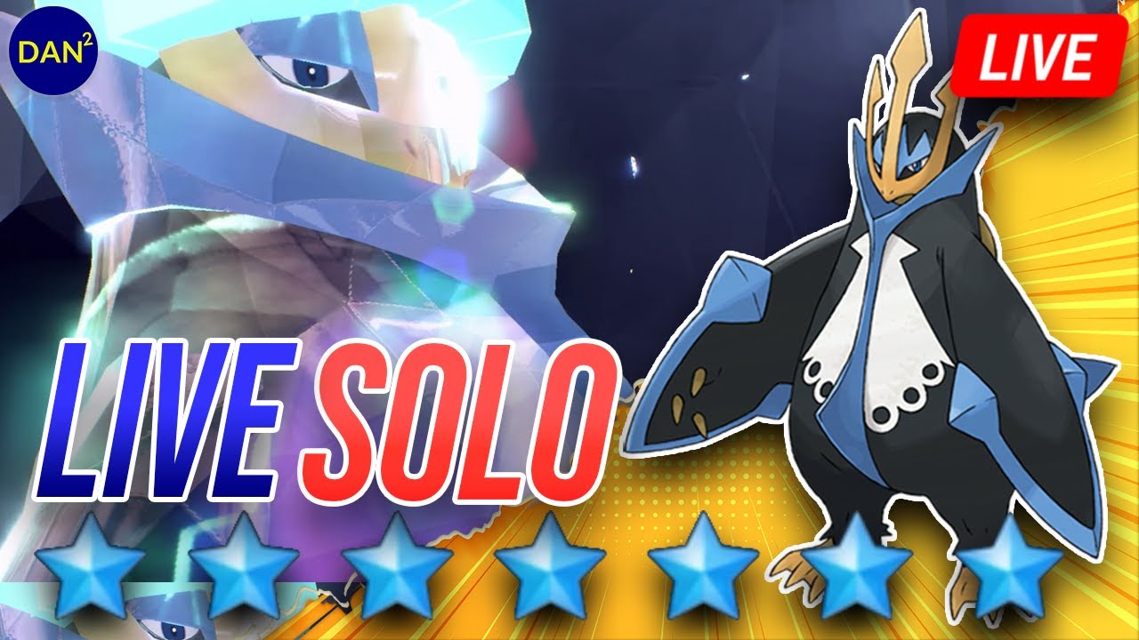 Empoleon 7 Star Event Tera Raid LIVE SOLO • Pokémon Scarlet and Violet ...