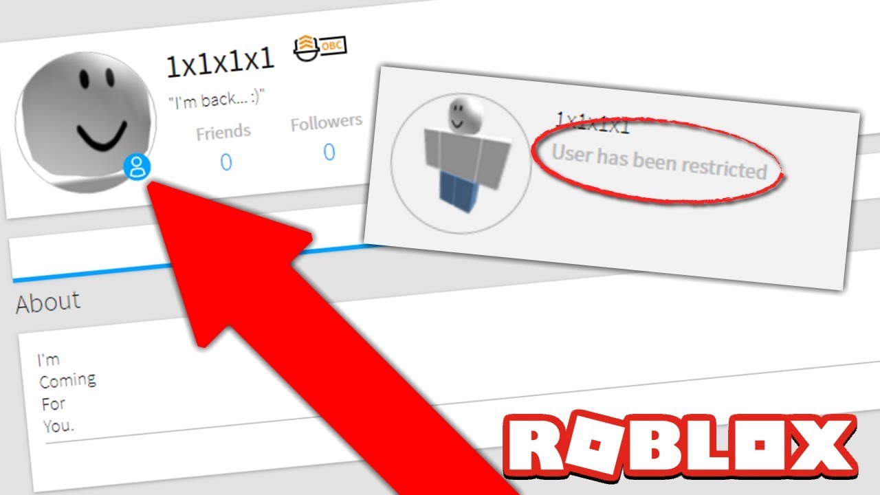 Roblox Hacker 1x1x1x1 is coming back... (CONSPIRACY THEORY) - YouTube