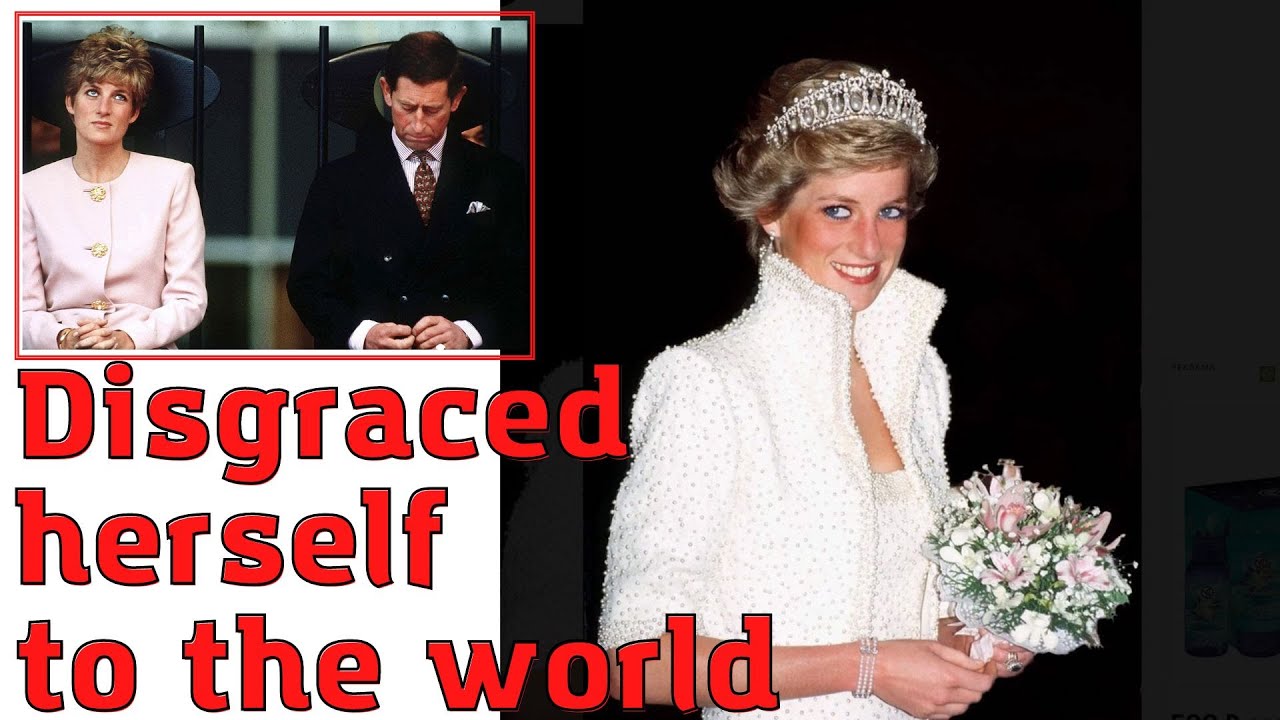 DISGRACED HERSELF TO THE WORLD! Princess Diana's Only Fashion Failure ...