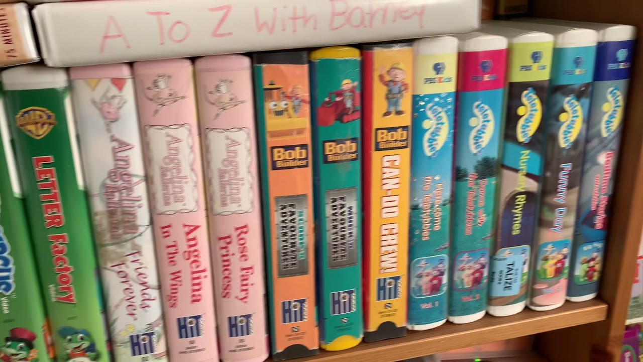 My VHS/DVD Collection - YouTube