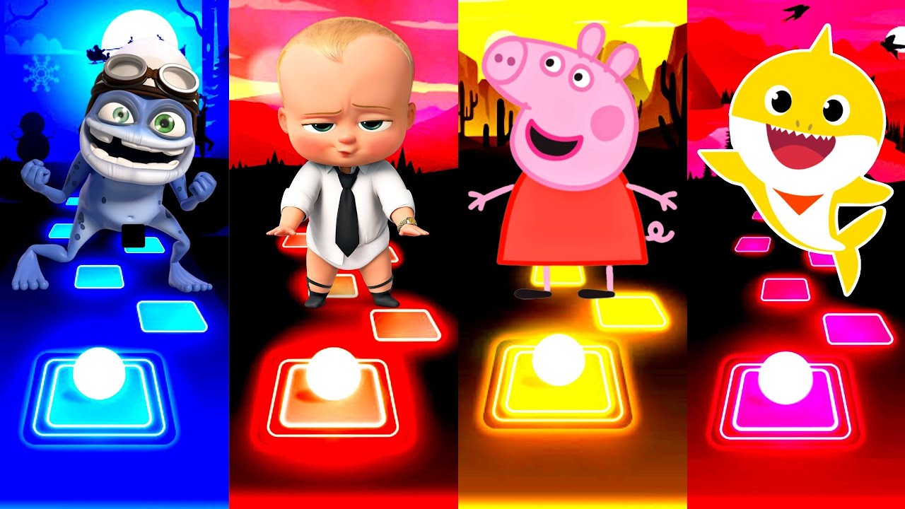 Crazy Frog 🆚 Baby Boss 🆚 Peppa Pig 🆚 Baby Shark | Who Is Win 🎯🏆 - YouTube