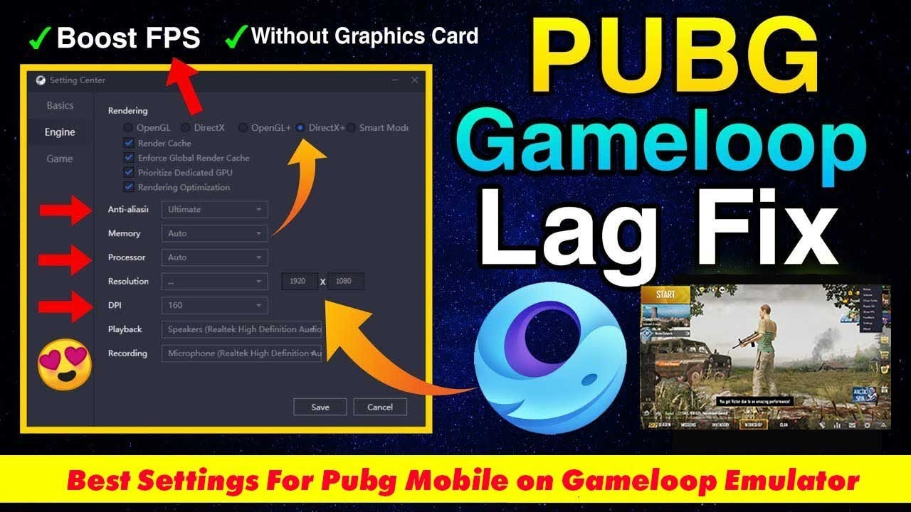 Pubg Mobile Emulator Guide How To Set Up Gameloop On Your Pc Settings ...