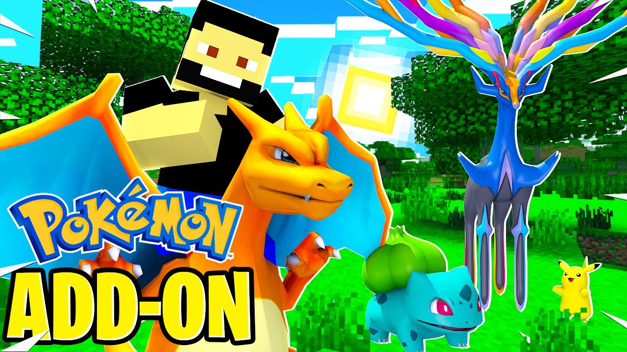 The BEST Pixelmon Mod for Minecraft Bedrock Edition August 2022! (Xbox