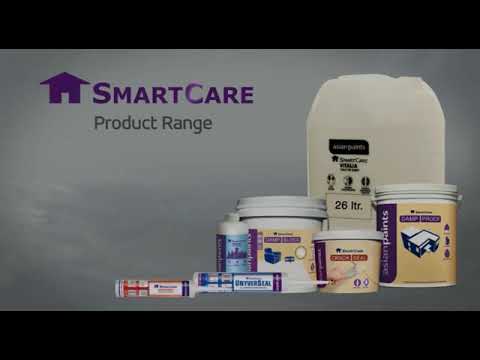 Asian Paints SmartCare Product Range - YouTube