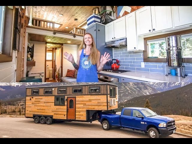 Family Of 4 & Their Stunning 5Th Wheel Tiny Home ~ Totally Custom Build -  Youtube