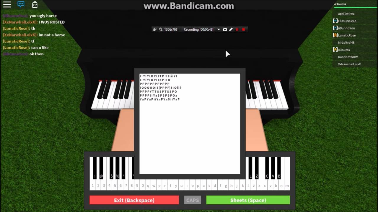 Roblox Piano - Faded - YouTube